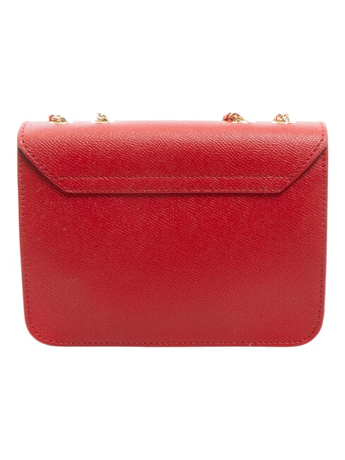 BELLA  Mini Bag a tracolla, in pelle rosso veneziano - Borse Donna
