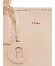 FURLA CLASSIC Borsa shopper in pelle stampa andromeda ballerina - Borse Donna - 3