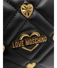 LOVE MOSCHINO EMBOSSED Pochette Nero - Borse Donna - 3