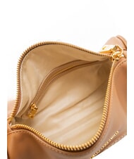 LOVE MOSCHINO LITTLE STUDS Borsa a spalla con borchiette cammello2 - Borse Donna - 5