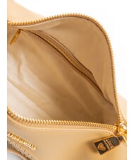 LOVE MOSCHINO LITTLE STUDS Borsa a spalla con borchiette sabbia - Borse Donna - 5