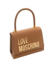 LOVE MOSCHINO BOLD LOVE Mini Bag a mano, con tracolla cammello - Borse Donna - 2