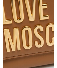 LOVE MOSCHINO BOLD LOVE Mini Bag a mano, con tracolla cammello - Borse Donna - 3