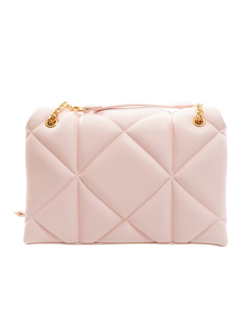 GEOMETRIC Borsa convertible con flap cipria - Borse Donna