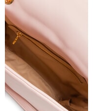 LOVE MOSCHINO GEOMETRIC Borsa convertible con flap cipria - Borse Donna - 5