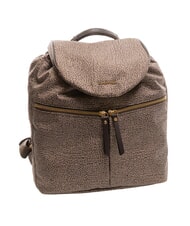 BORBONESE FLEXOS ZIP Zainetto op naturale/testa moro - Borse Donna - 4