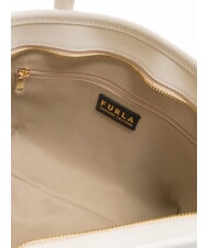 FURLA CLASSIC Shopper a mano, in pelle marshmallow - Borse Donna - 5