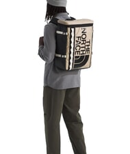 THE NORTH FACE BASE CAMP FUSE BOX Zaino urban, porta pc 15" flax/white dune/tnf bla - Zaini da lavoro porta PC - 5