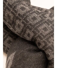 POLLINI JACQUARD Sciarpa nero - Sciarpe - 3