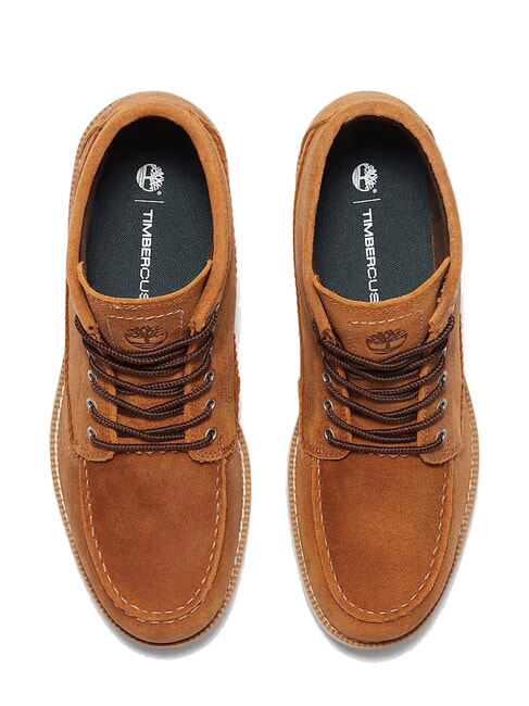 BRITTON MILLS Scarponcini in pelle  rust suede - Scarpe Uomo
