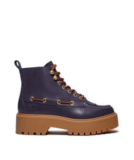 TIMBERLAND STONE STREET  Stivaletti in pelle con zeppa dark blue full grain - Scarpe Donna - 2