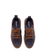 TIMBERLAND STONE STREET  Stivaletti in pelle con zeppa dark blue full grain - Scarpe Donna - 4