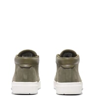 TIMBERLAND SENECA BAY Sneakers in pelle dark green nubuck - Scarpe Uomo - 4