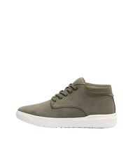 TIMBERLAND SENECA BAY Sneakers in pelle dark green nubuck - Scarpe Uomo - 3