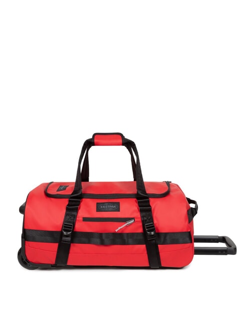 DUFFEL PACK WHEEL S Trolley borsone piccolo idrorepellente tarp red - Bagagli a mano