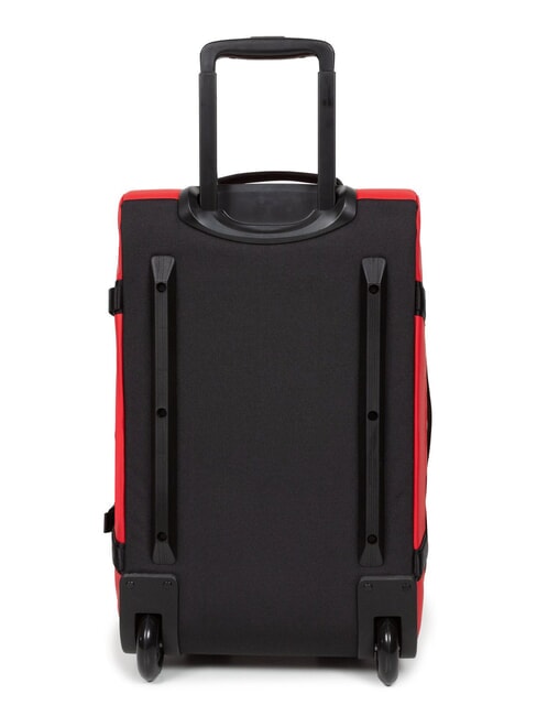 DUFFEL PACK WHEEL S Trolley borsone piccolo idrorepellente tarp red - Bagagli a mano