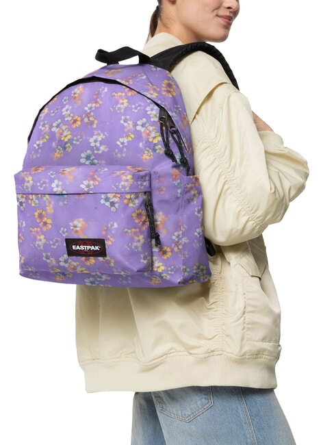 PADDED DAY PAK'R Zaino porta PC 14" con tasca porta borraccia flora fade lilac - Zaini Scuola & Tempo Libero