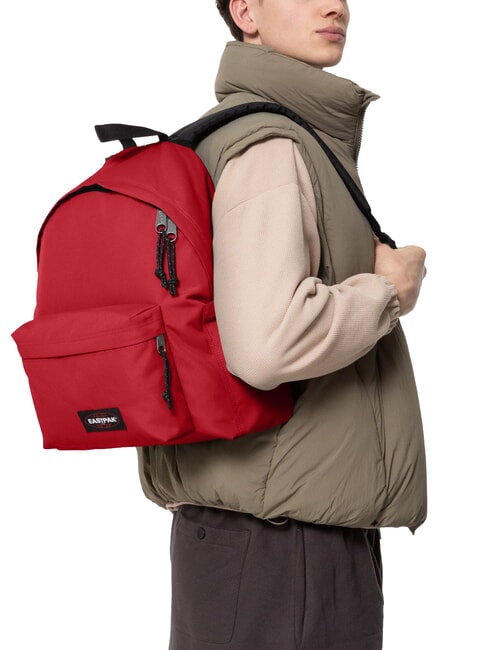 PADDED DAY PAK'R Zaino porta PC 14" con tasca porta borraccia salsa red - Zaini Scuola & Tempo Libero