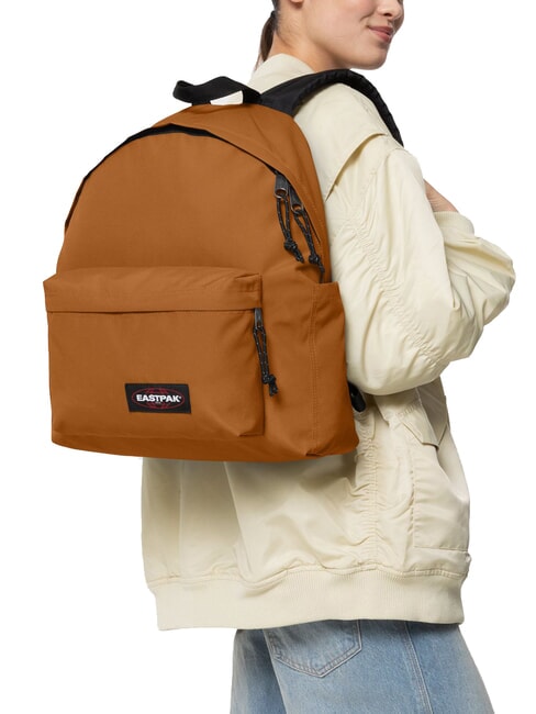 PADDED DAY PAK'R Zaino porta PC 14" con tasca porta borraccia caramel brown - Zaini Scuola & Tempo Libero