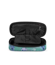 EASTPAK OVAL SINGLE Astuccio flora fade aqua - Astucci e Accessori - 2