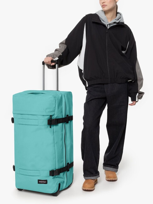 TRANSIT'R L Trolley misura grande stream blue - Trolley Semirigidi