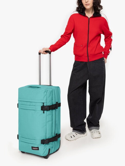 TRANSIT'R M Trolley misura media stream blue - Trolley Semirigidi