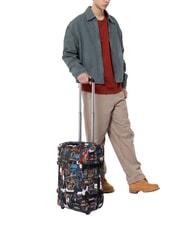 EASTPAK TRANSIT'R S x BASQUIAT Trolley bagaglio a mano basquiat kings of egypt 2 - Bagagli a mano - 8