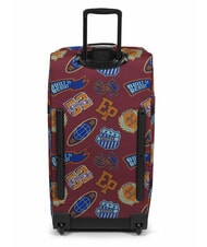 EASTPAK TRANVERZ L Trolley grande  clash burgundy - Trolley Semirigidi - 4
