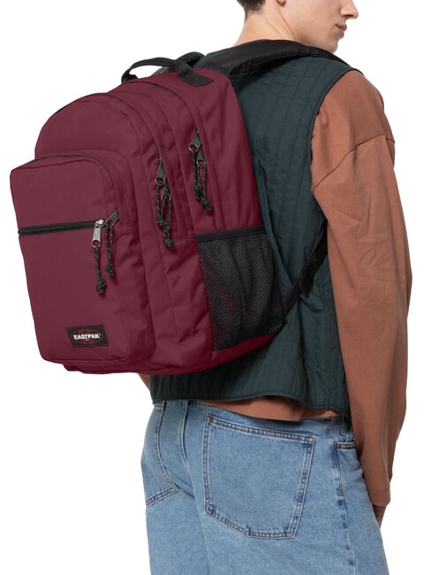 MORIUS Zaino porta PC 15" maroon burgundy - Zaini Scuola & Tempo Libero