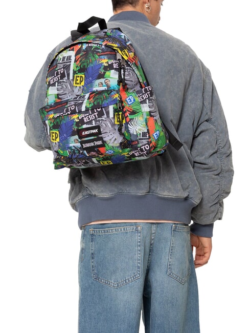 PADDED DAY PAK'R x JURASSIC PARK Zaino porta pc 14" jp print - Zaini Scuola & Tempo Libero
