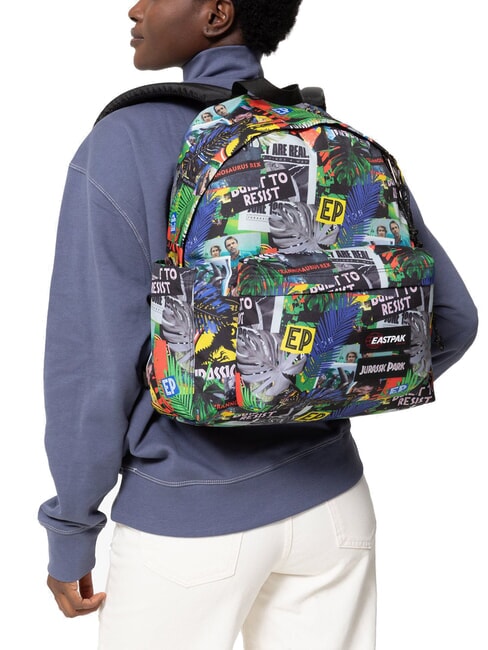 PADDED DAY PAK'R x JURASSIC PARK Zaino porta pc 14" jp print - Zaini Scuola & Tempo Libero