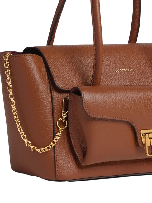 DOUBLE BEAT Borsa a mano, con tracolla cognac - Borse Donna
