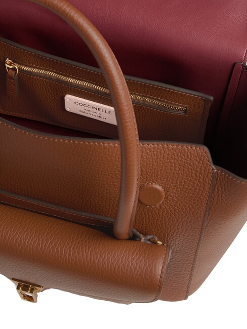 DOUBLE BEAT Borsa a mano, con tracolla cognac - Borse Donna