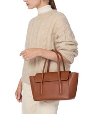 COCCINELLE DOUBLE BEAT Borsa a mano, con tracolla cognac - Borse Donna - 7