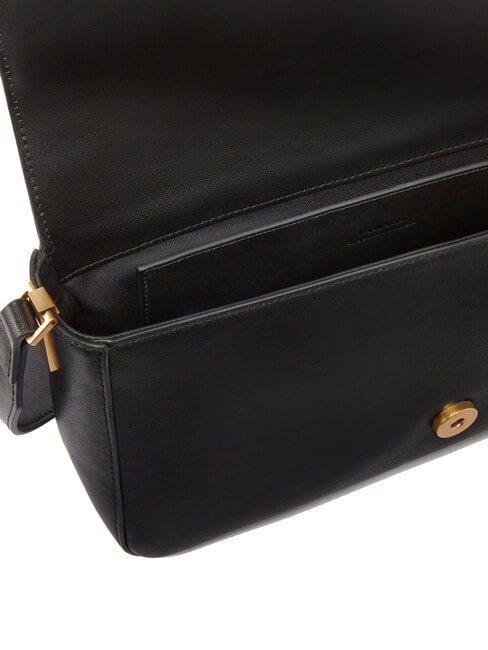 LOVE ONE CLASSIC SLOUCHY Borsa a spalla in pelle nero-antique gold - Borse Donna