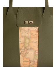 ALVIERO MARTINI PRIMA CLASSE WINDY CITY Borsa shopping grande verde muschio - Borse Donna - 3