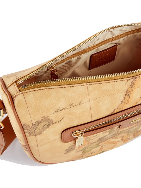 GEO CLASSIC Borsa mezzaluna a tracolla NATURALE - Borse Donna