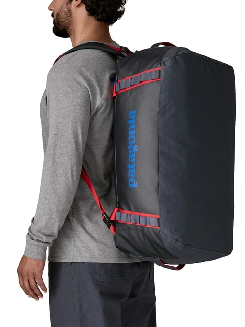 BLACK HOLE Borsone Zaino viaggio 55L smolder blue w/amanita red - Borsoni