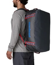 PATAGONIA BLACK HOLE Borsone Zaino viaggio 55L smolder blue w/amanita red - Borsoni - 4