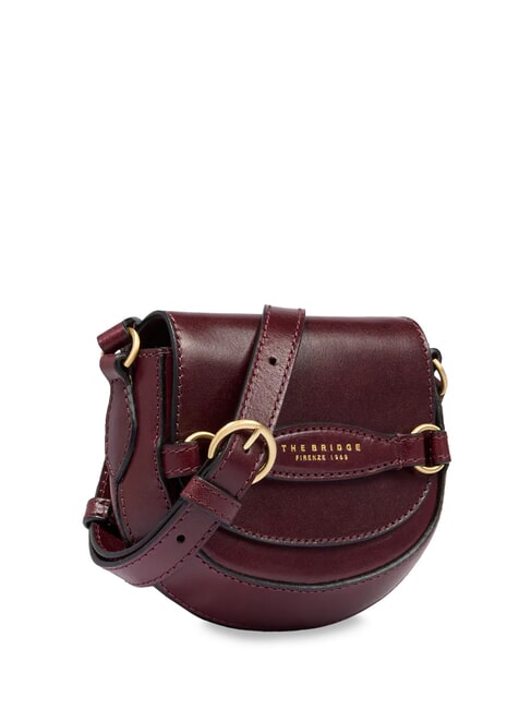 BETTINA Borsa mini in pelle a tracolla mosto abb. oro - Borse Donna