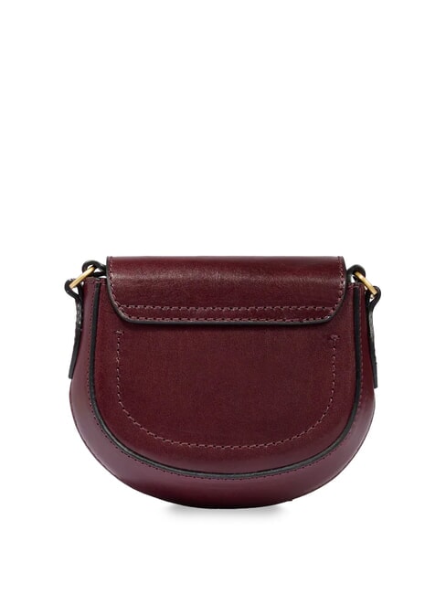 BETTINA Borsa mini in pelle a tracolla mosto abb. oro - Borse Donna