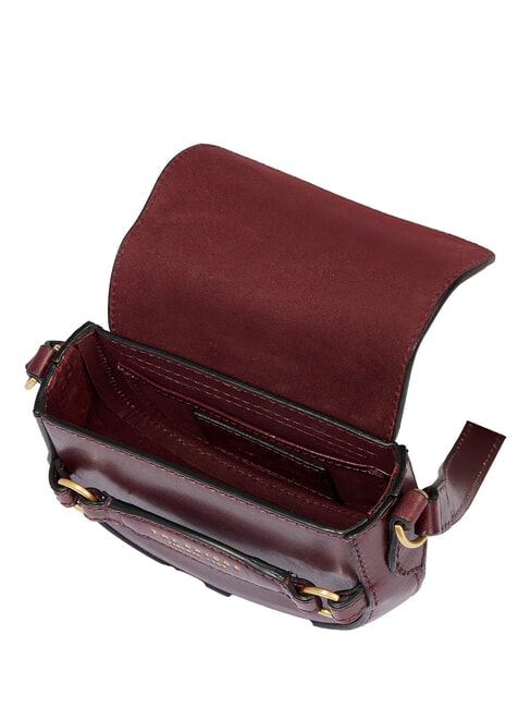 BETTINA Borsa mini in pelle a tracolla mosto abb. oro - Borse Donna