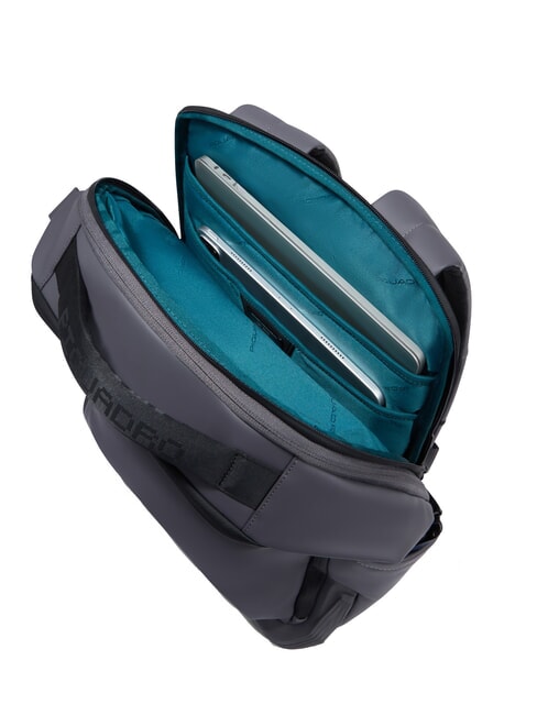 CORNER SPECIALE GOMMATO  Zaino porta pc 15,6" GRIGIO - Zaini da lavoro porta PC