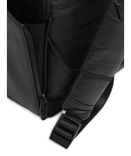 PIQUADRO RUSSEL Zaino porta PC 14", in pelle Nero - Zaini da lavoro porta PC - 3