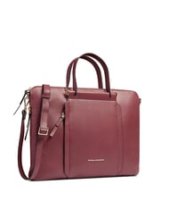 PIQUADRO CIRCLE Borsa cartella porta pc 14" in pelle bordeaux - Cartelle Lavoro - 2