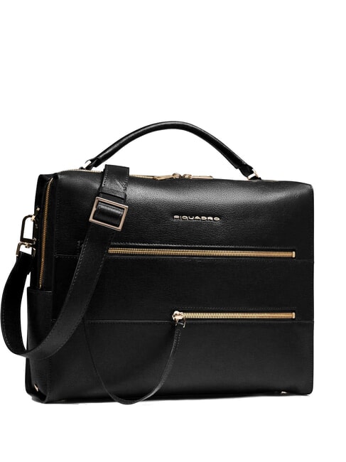 W140 Cartella porta PC 14" Nero - Cartelle Lavoro