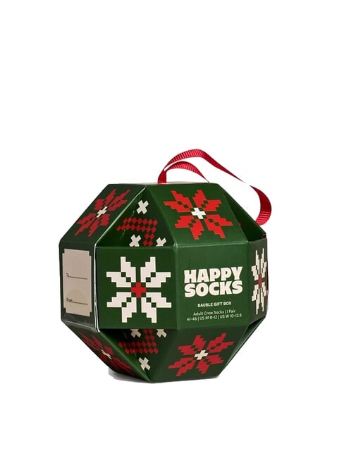 SNOWFLAKE Gift set calze 1 paio dark green - Calze Uomo