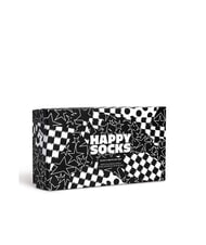HAPPY SOCKS BLACK AND WHITE Gift set calze 3 paia black - Calze Donna - 5
