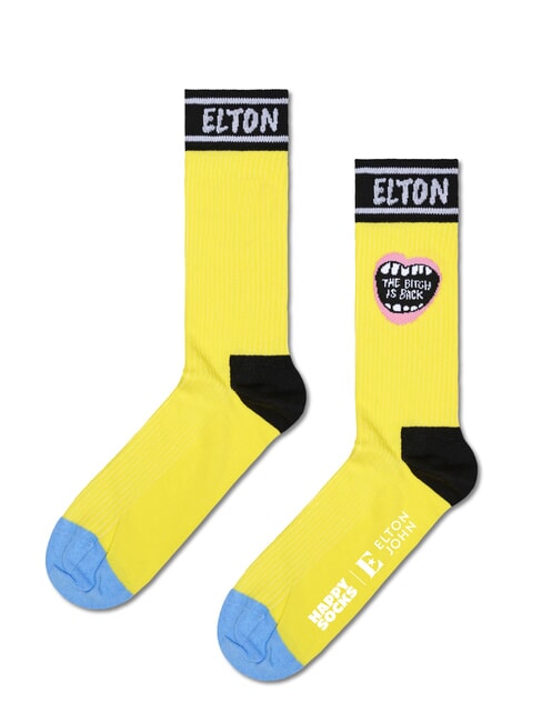 ELTON JOHN Gift set calze 6 paia yellow - Calze Uomo