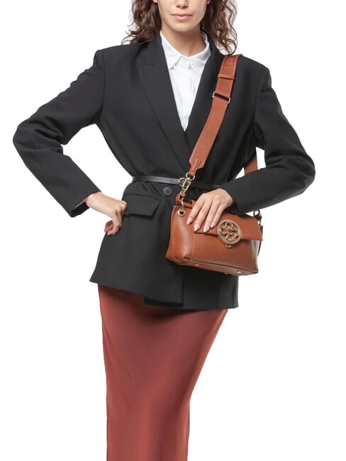 FEDERICA Borsa piccola a mano con tracolla cuoio - Borse Donna